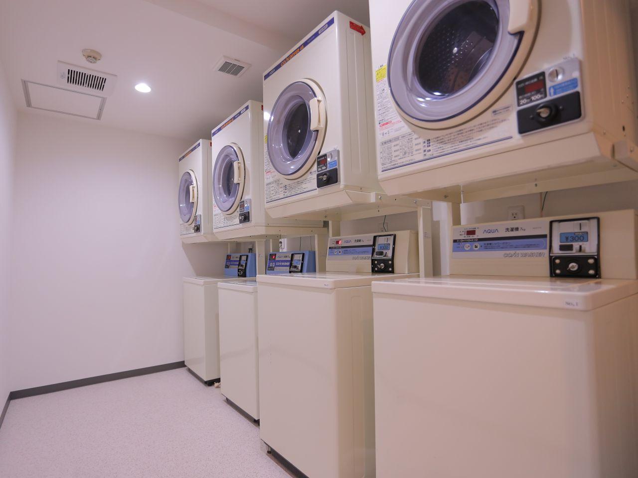長期滞在にも便利な館内設備
