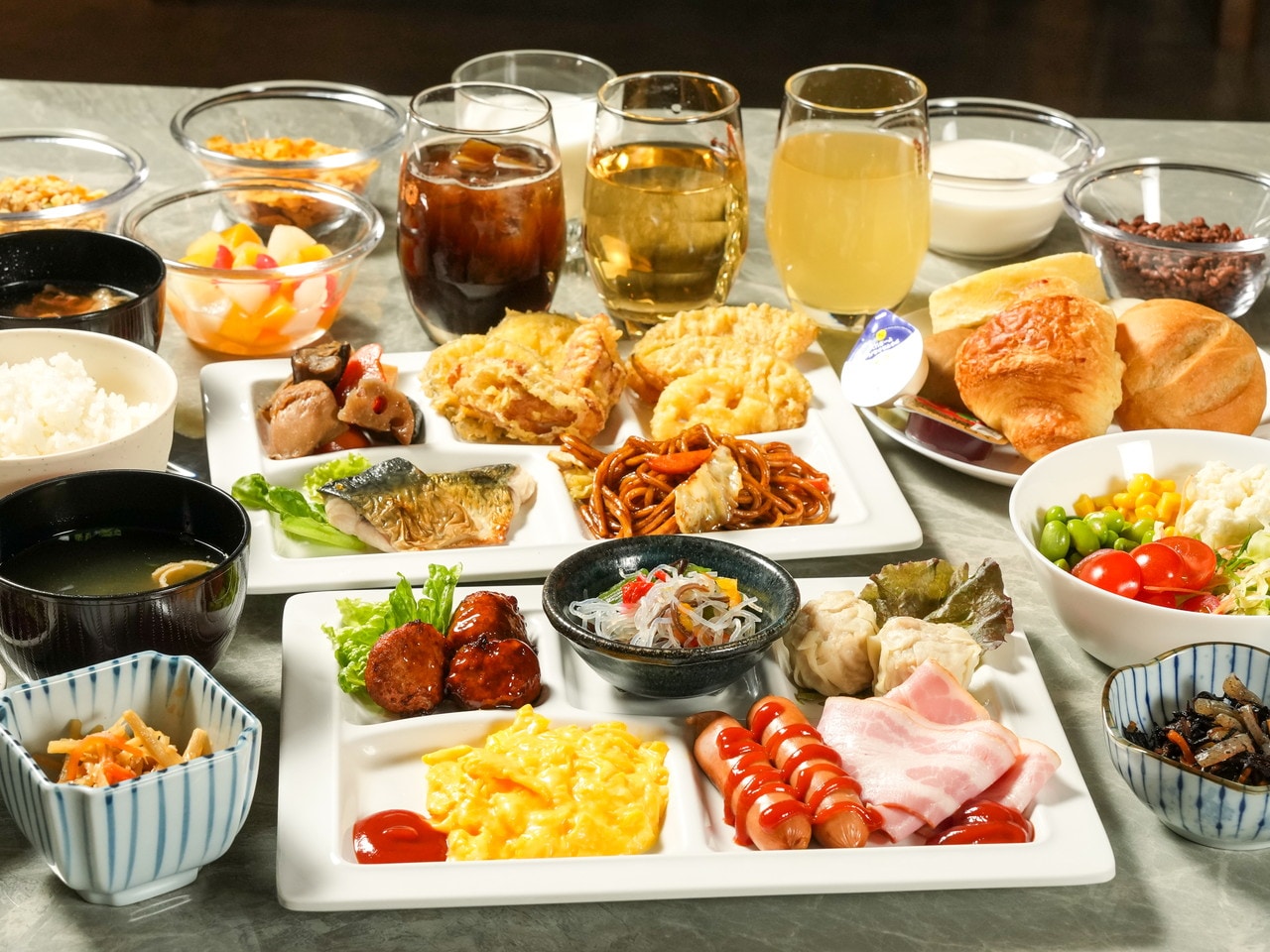 種類豊富な料理