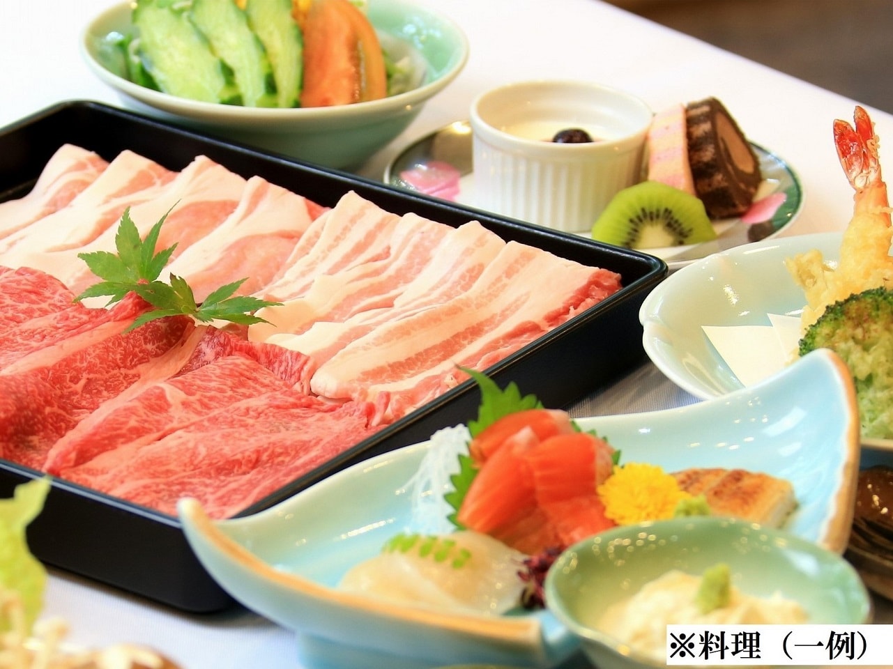 【夕食】