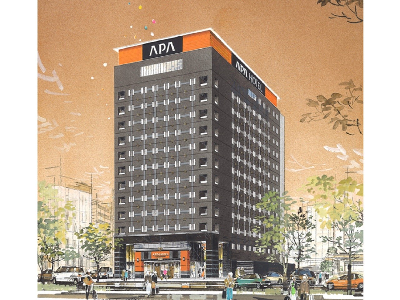 アパホテル 博多駅筑紫口 21年3月開業予定 公式 アパ ホテル ビジネス予約サイト