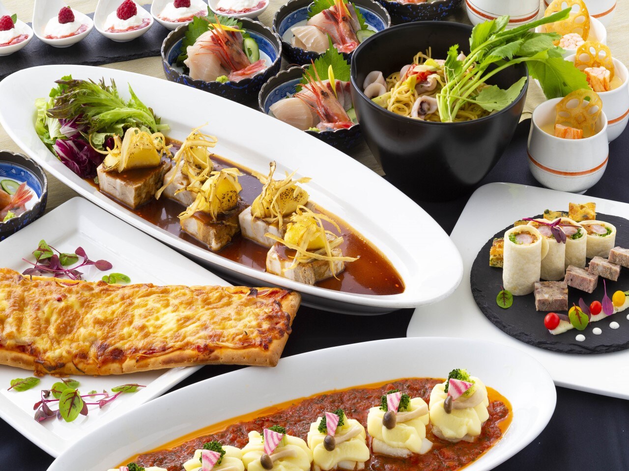 ビュッフェレストラン ラ ベランダ 2ｆ コース詳細 公式 アパ ホテル ビジネス予約サイト