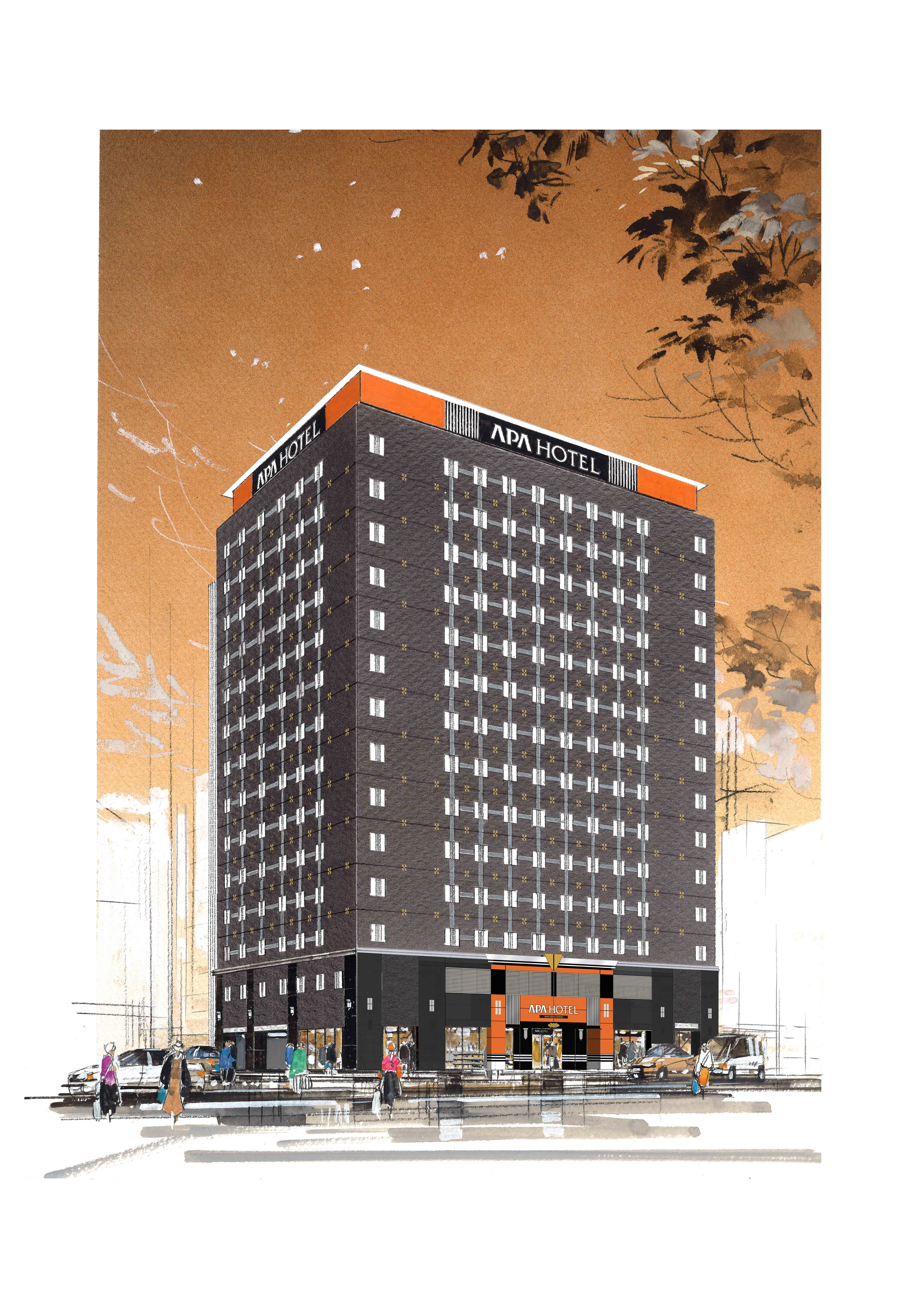 アパホテル 名古屋駅前 21年7月30日 金 開業予定 予約受付中 公式 アパ ホテル ビジネス予約サイト