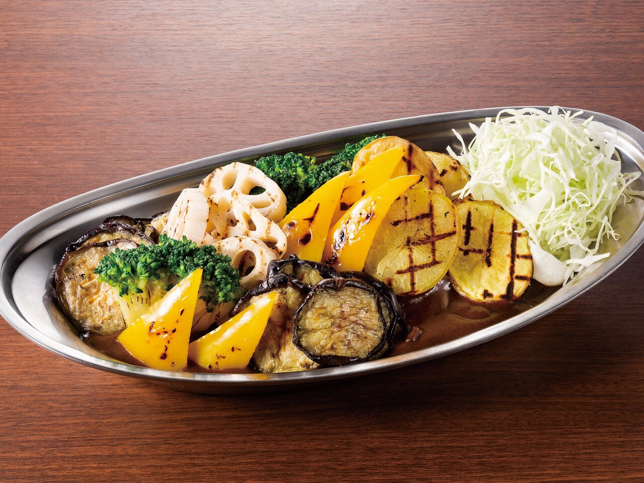 焼き野菜社長カレーのイメージ