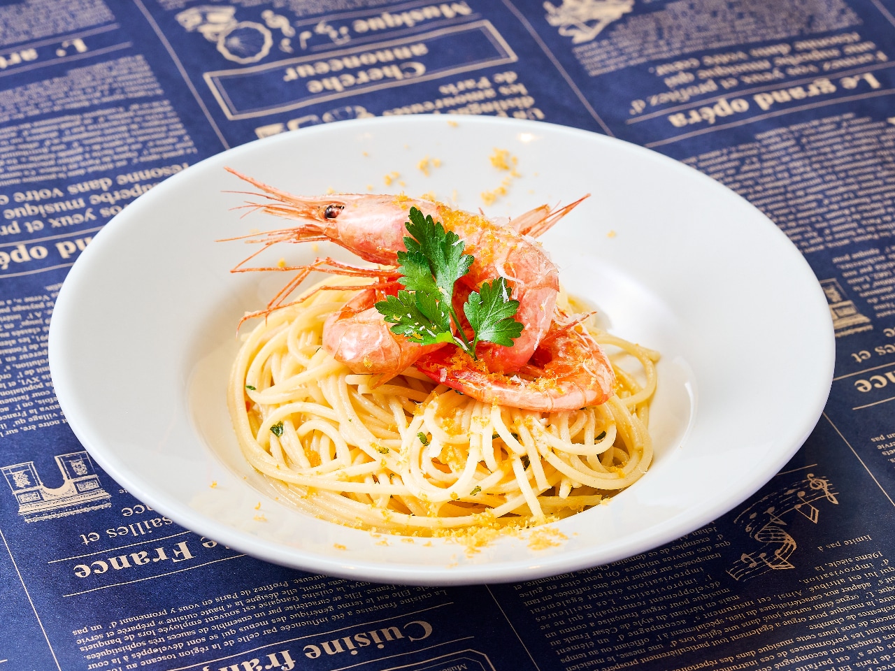 北国赤海老のアーリオ　エ　オーリオ　“17CLUB”シグネチャーディッシュのイメージ