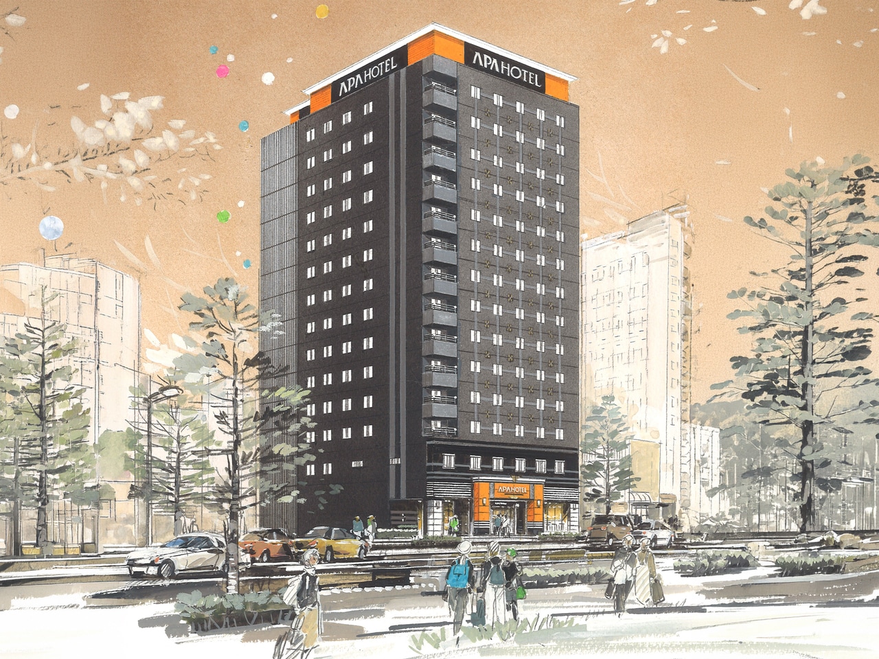 アパホテル〈熊谷駅前北〉2026年6月5日（金）開業予定画像