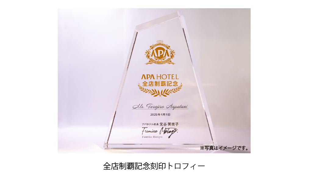 全店制覇トロフィー2