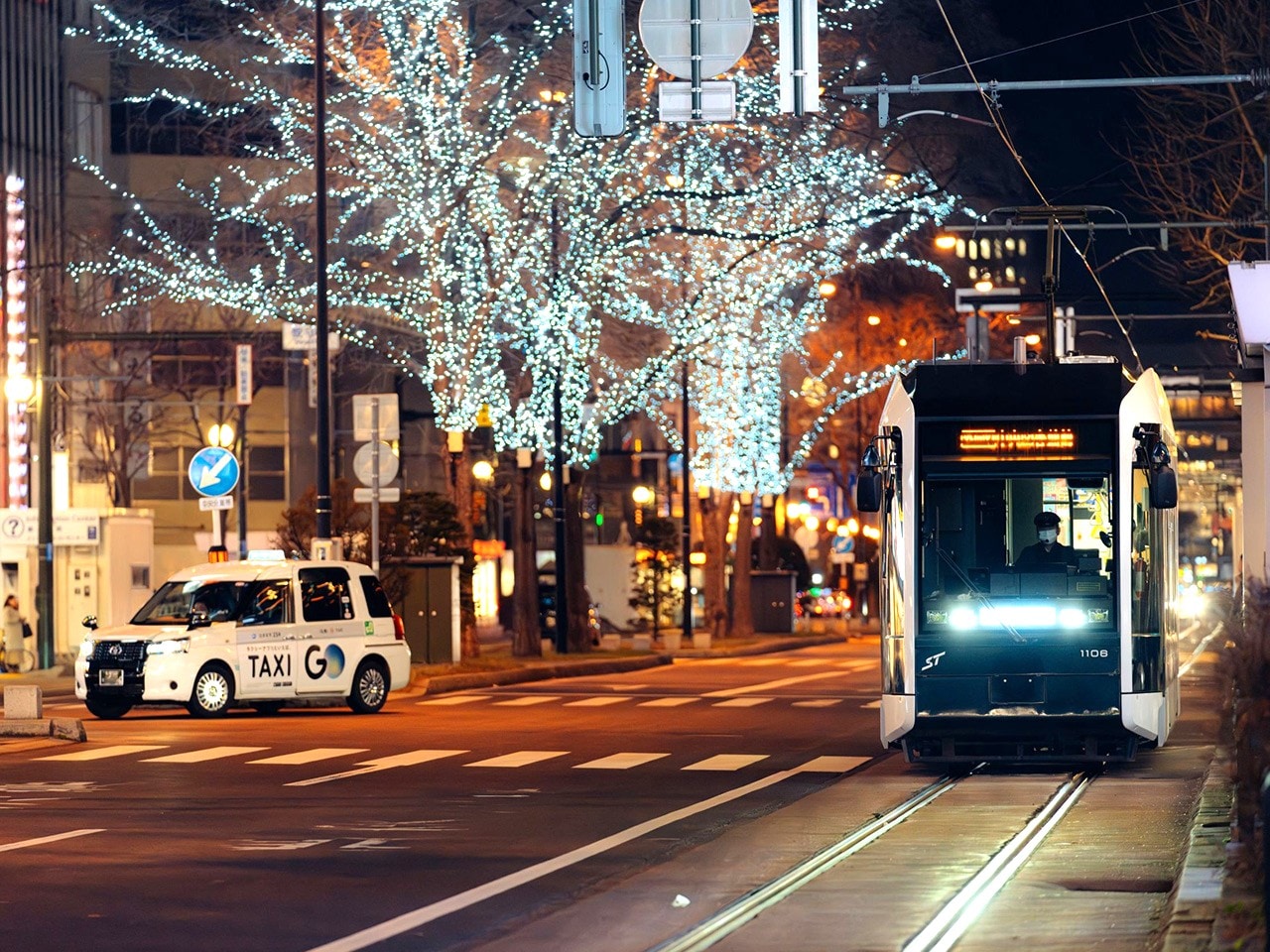 さっぽろホワイトイルミネーション・駅前通会場（ホテルから車で約30分）画像