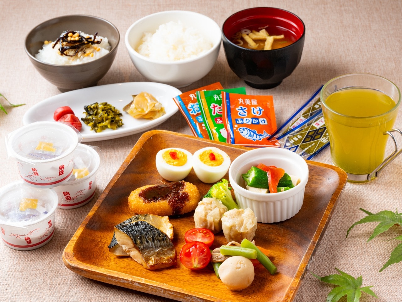 取り分け一例(和食中心)