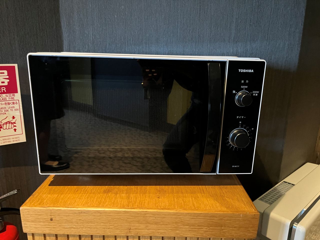 フロアにて電子レンジもご利用いただけます
