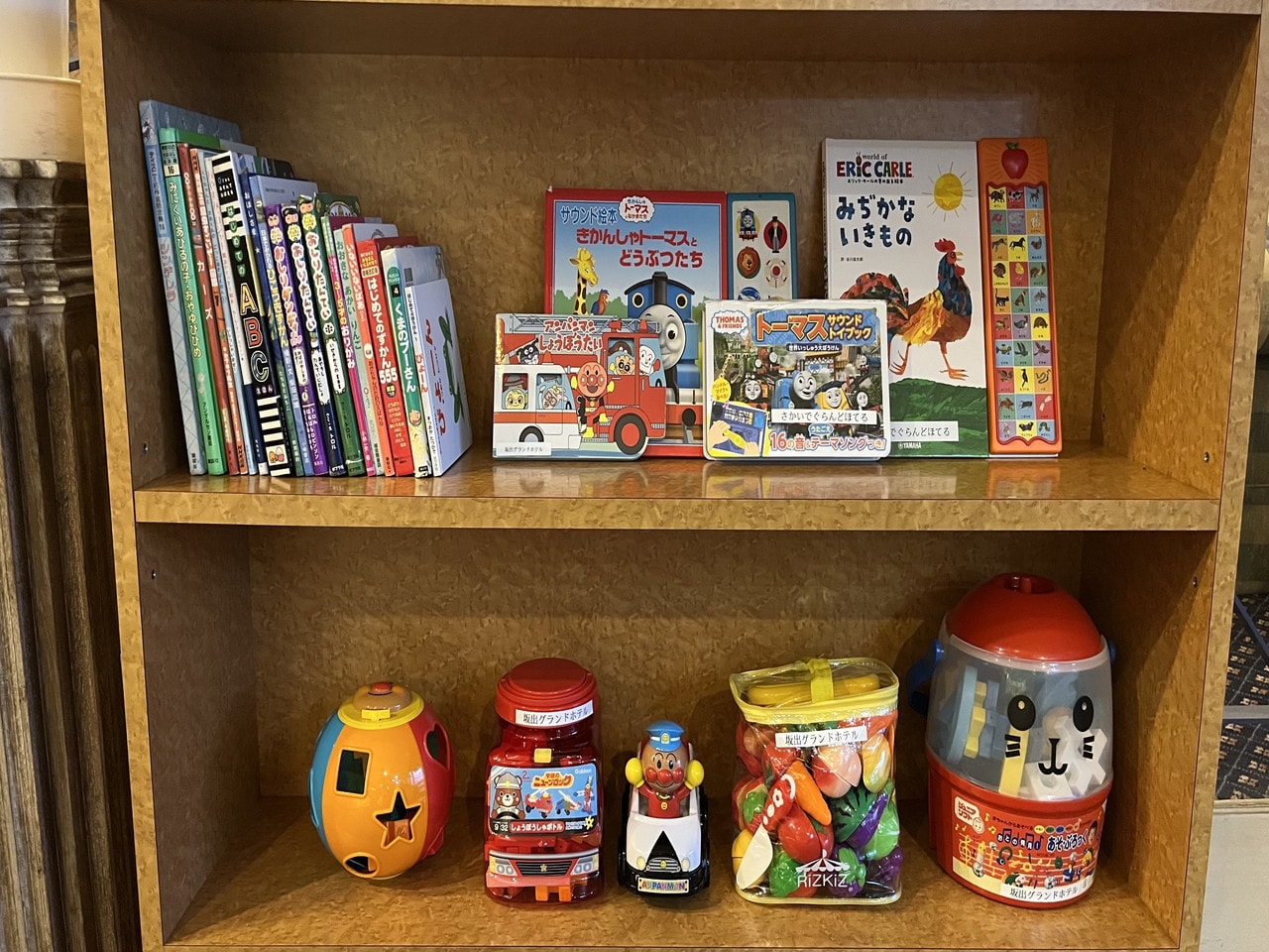 1階 お子様用品 貸出コーナー