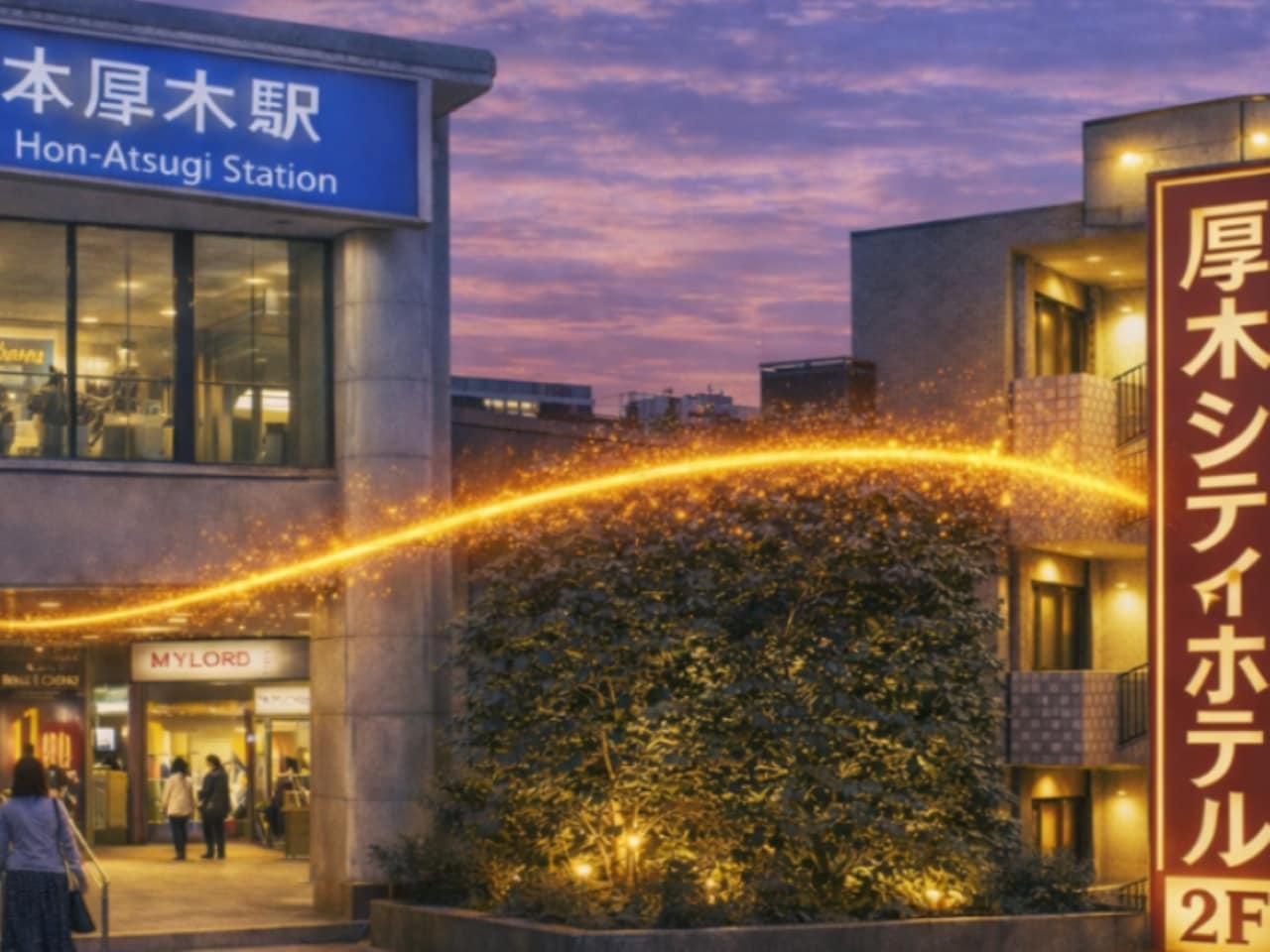 本厚木駅北口から徒歩1分