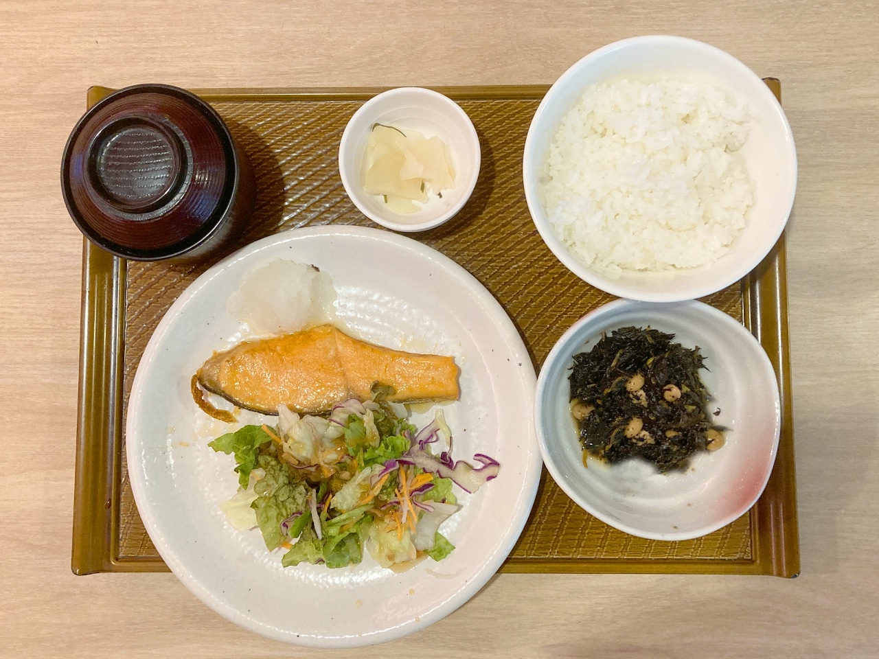 焼魚朝定食