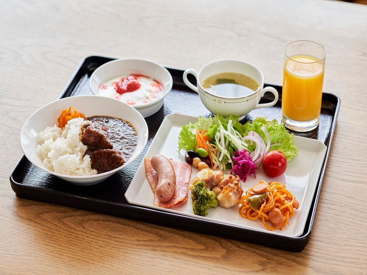 朝食一例