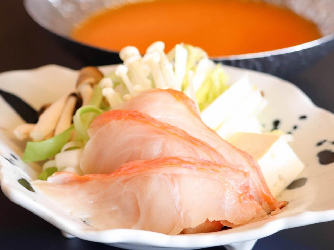 旬魚のうにしゃぶ