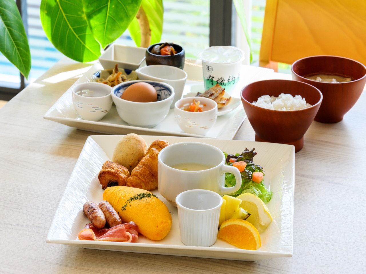 朝食一例