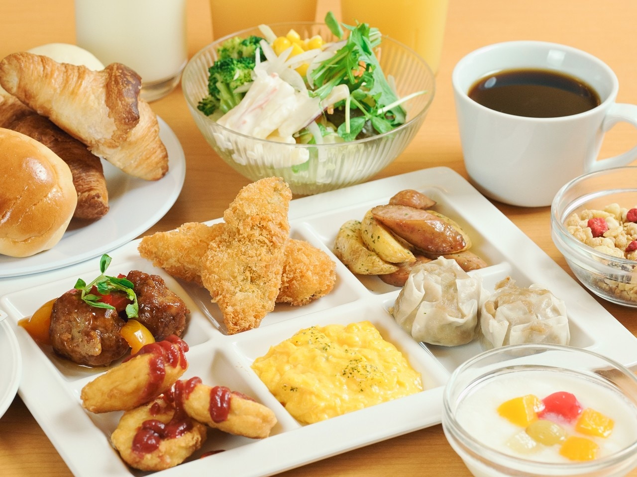 洋食盛付け例