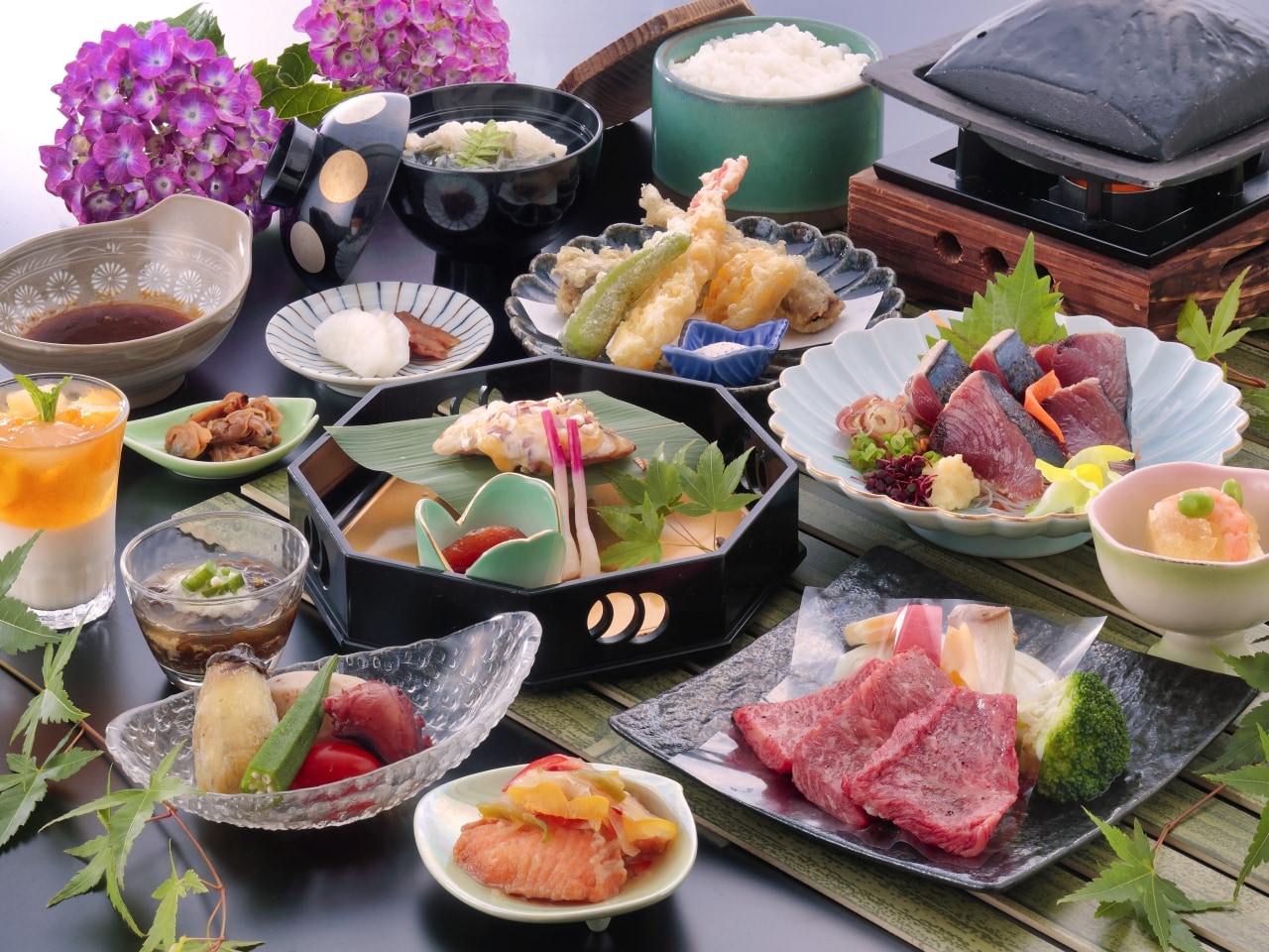 和食お膳料理仙台牛食べ比べ