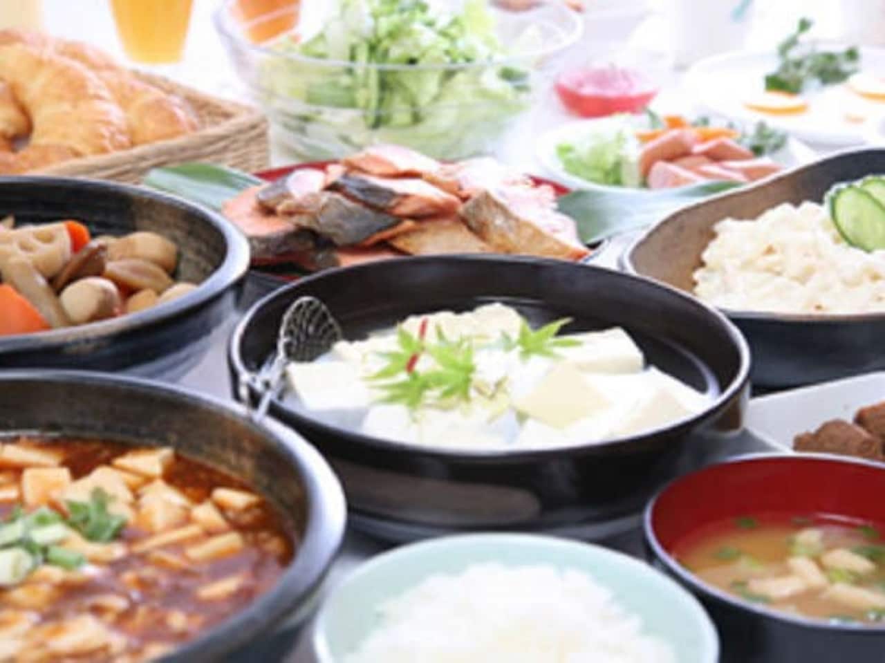 朝食の一例