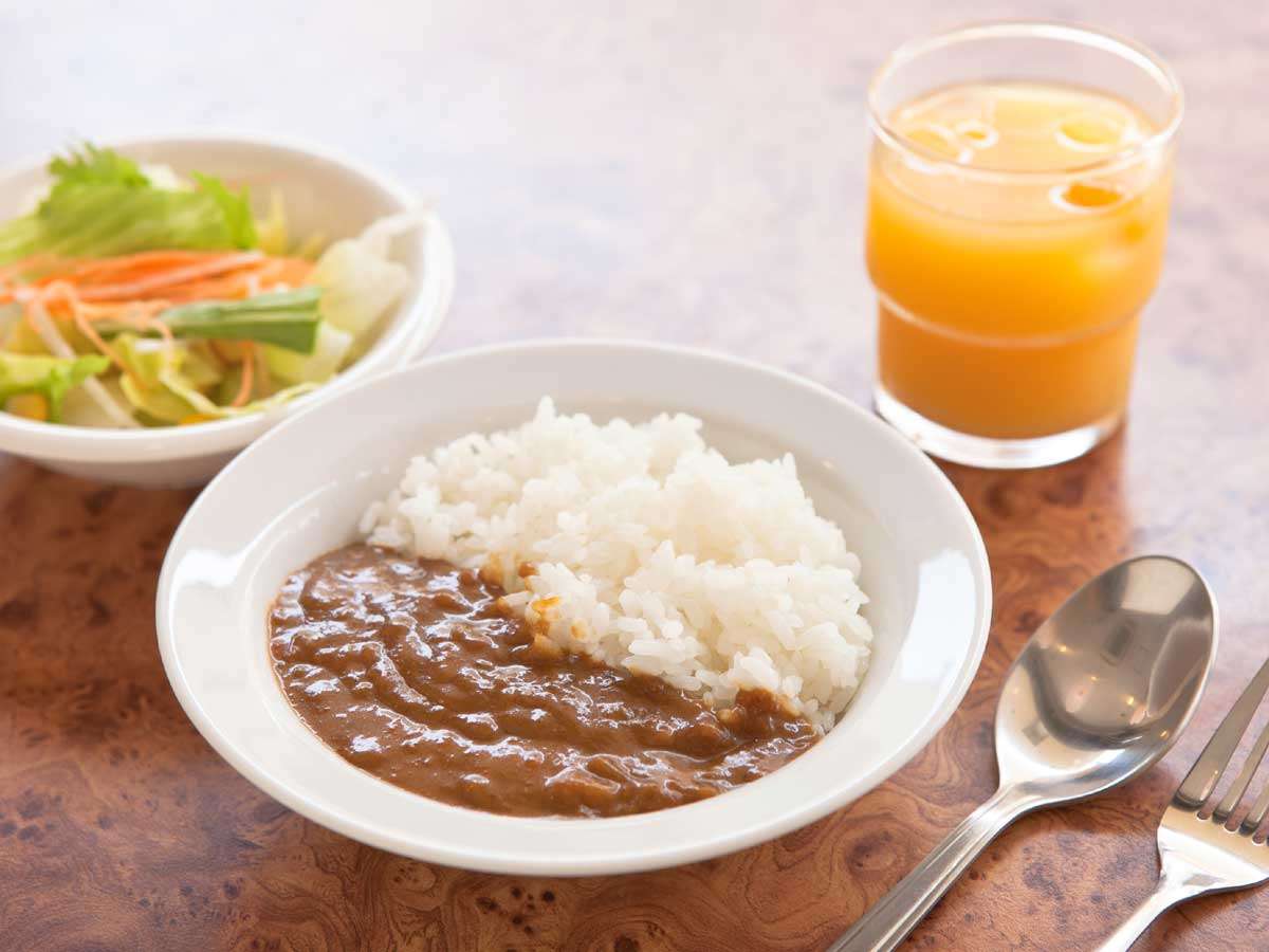 大好評の朝カレー