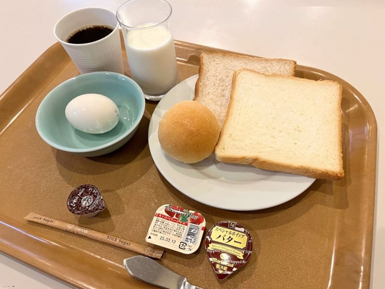 パンは道産小麦を使用