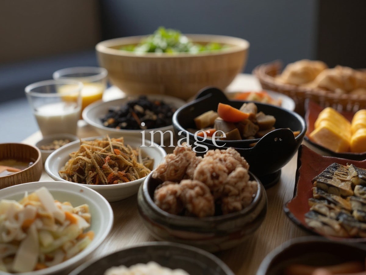 地元群馬の食材を使った和食ビュッフェ