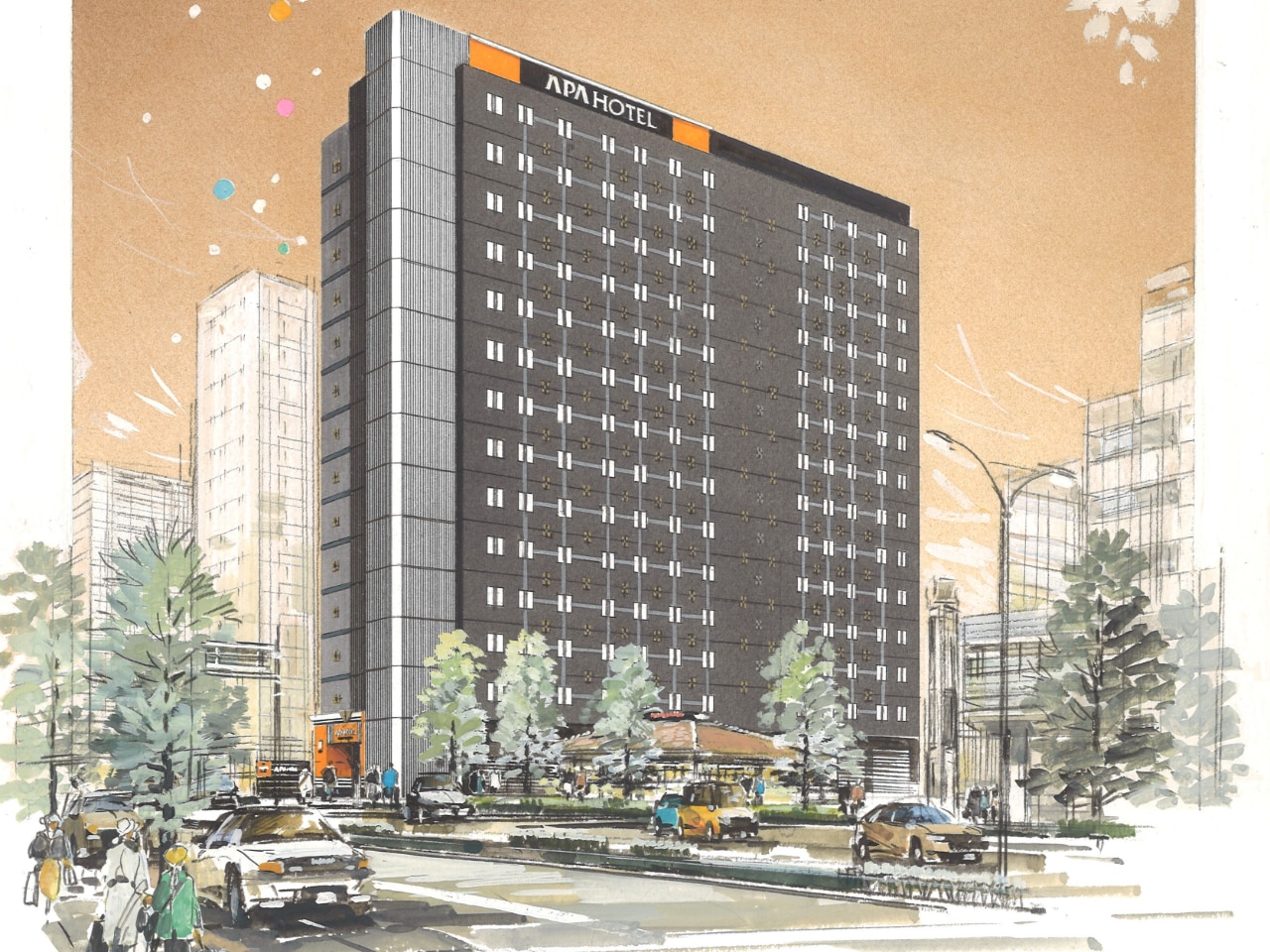 アパホテル〈高崎駅東口〉2025年11月27日（木）開業予定
