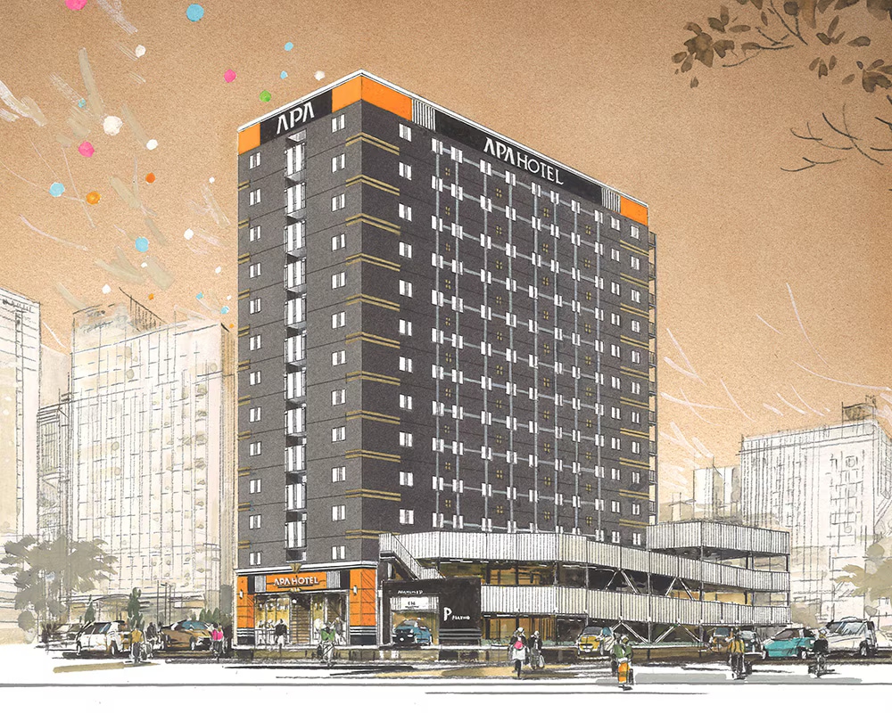 アパホテル〈盛岡駅前〉2025年10月16日（木）開業予定