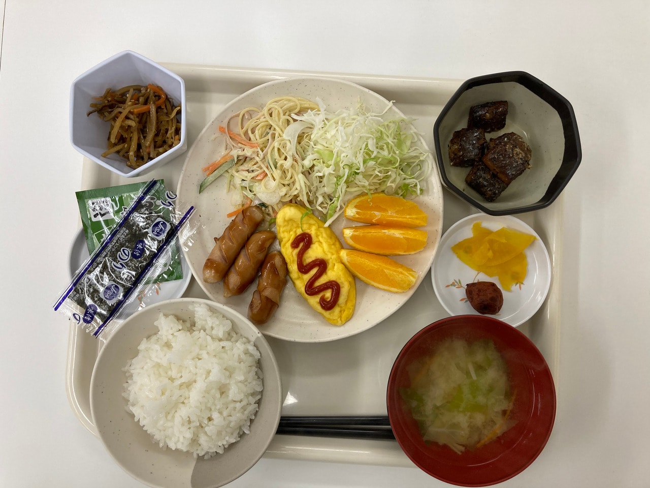 朝食例