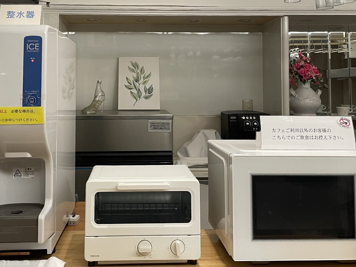 電子レンジ＆製氷機
