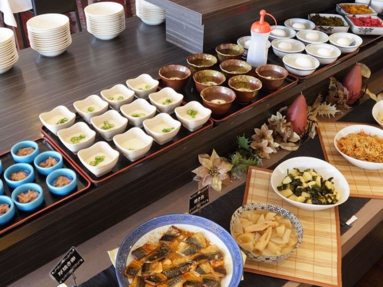 朝食バイキング