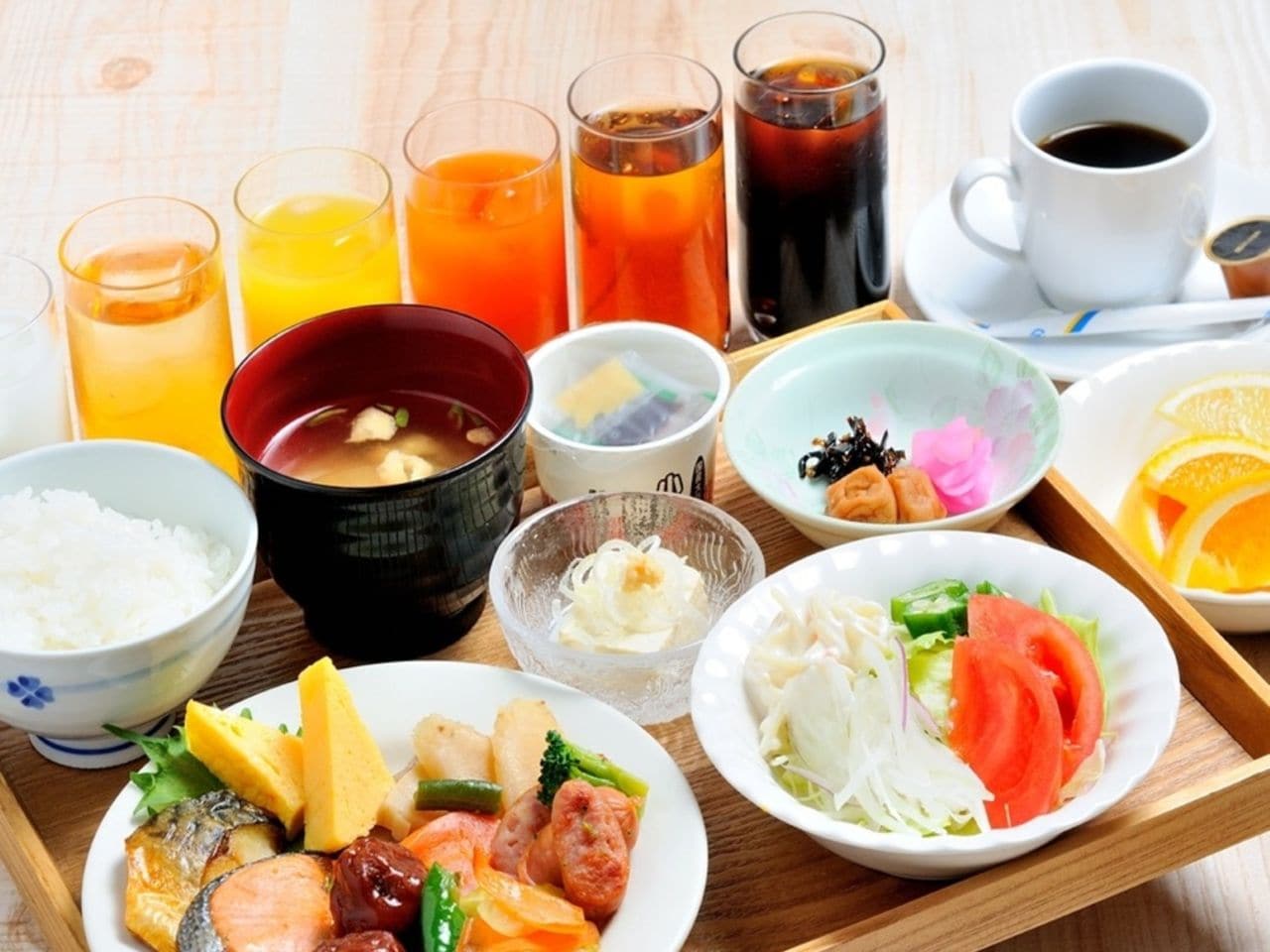 朝食一例(和食)