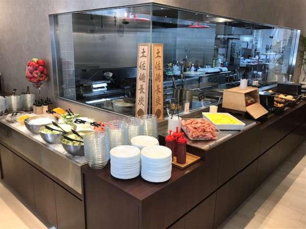 朝食コーナー