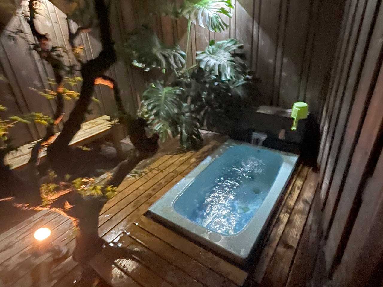 貸し切り露天風呂