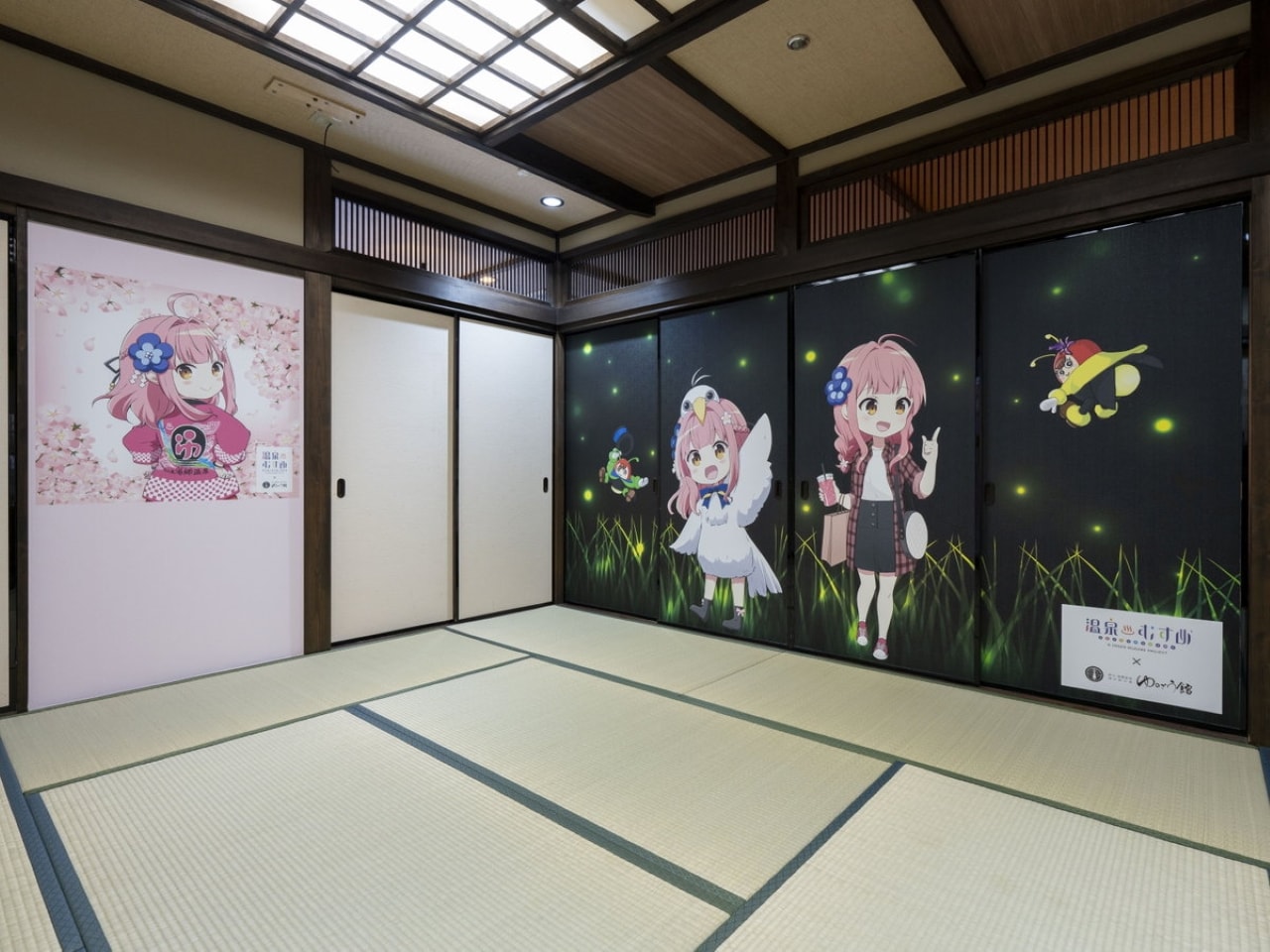 【温泉むすめ】湯郷美彩コンセプトルーム