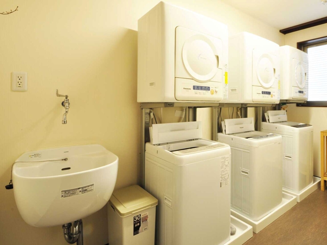 【24時間利用可能なランドリー】