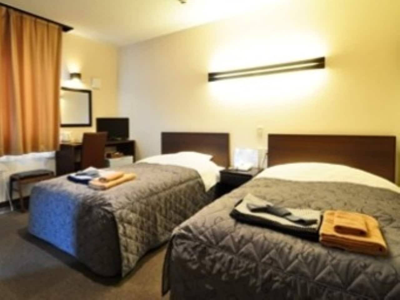 【バリアフリー対応】ツインルーム〈禁煙〉定員：1～2名