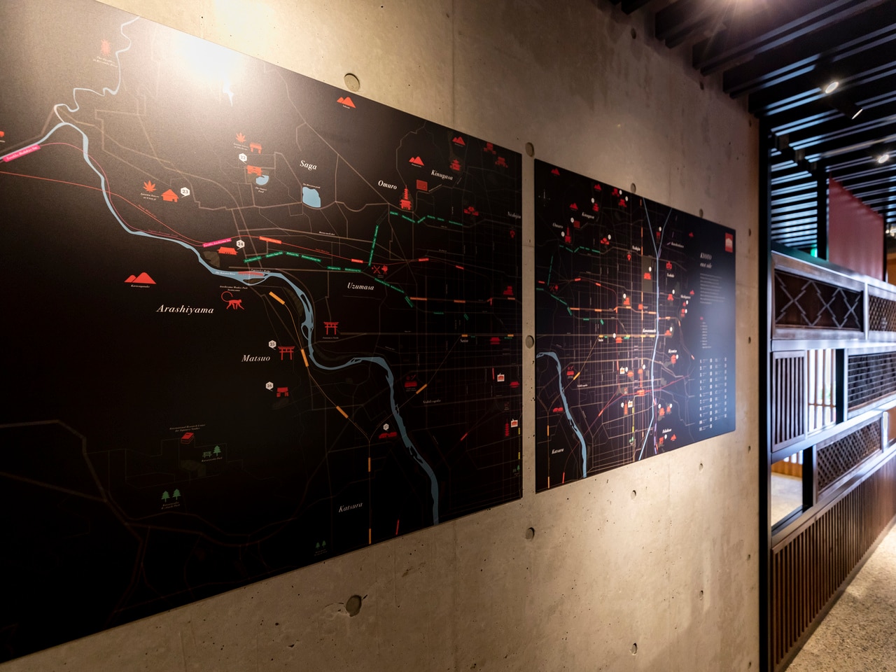 京都市内観光MAP