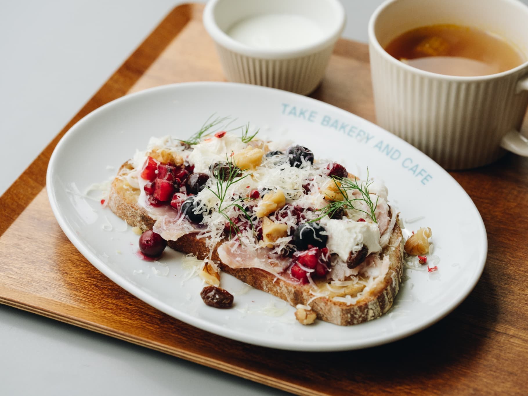 オープンサンド