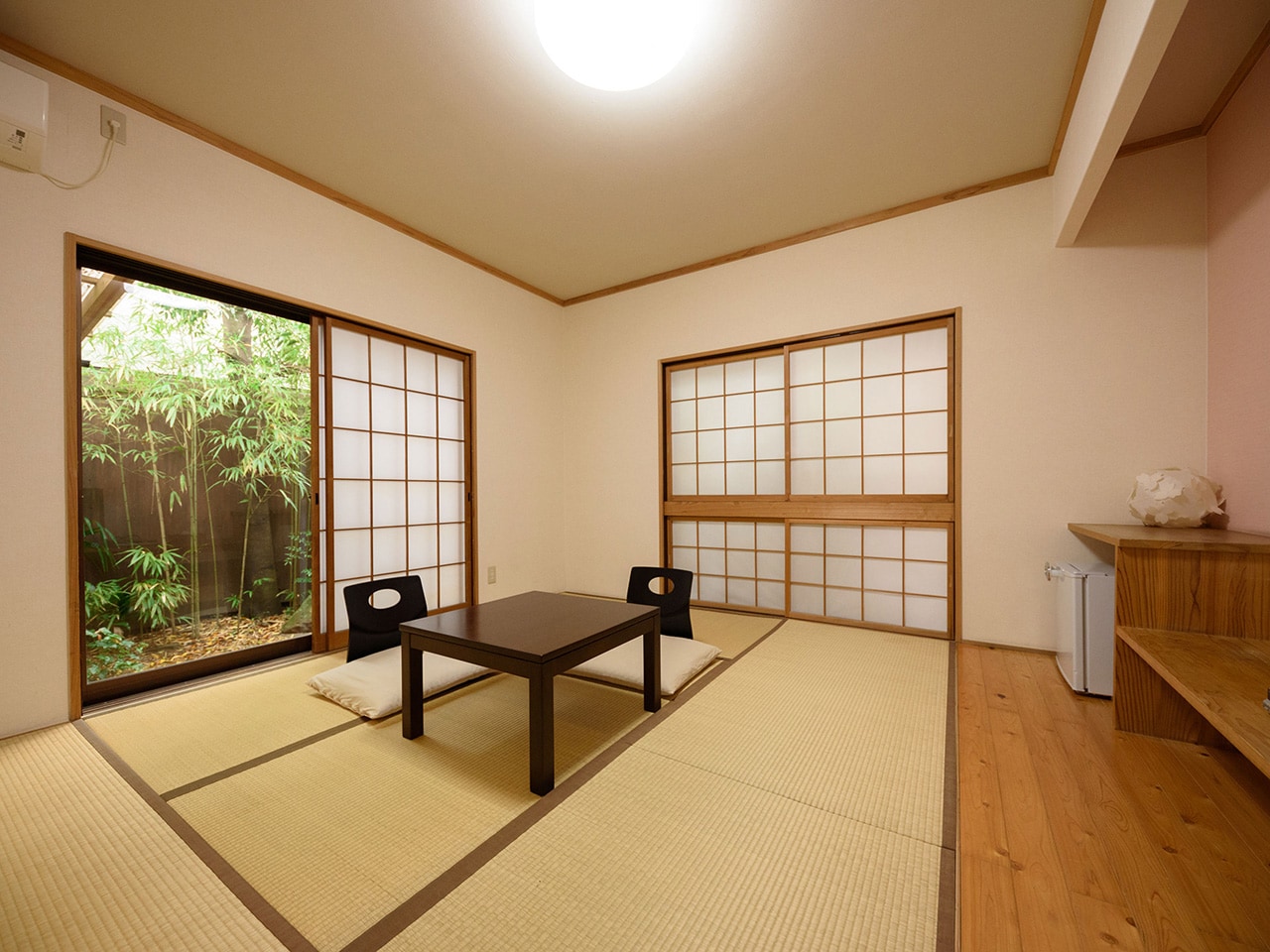 温室風呂付和室6畳・バス・トイレ付き「櫻」【禁煙】