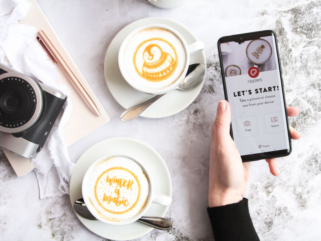 無料軽食サービス“tottette（トッテッテ）”＆ラテアート体験