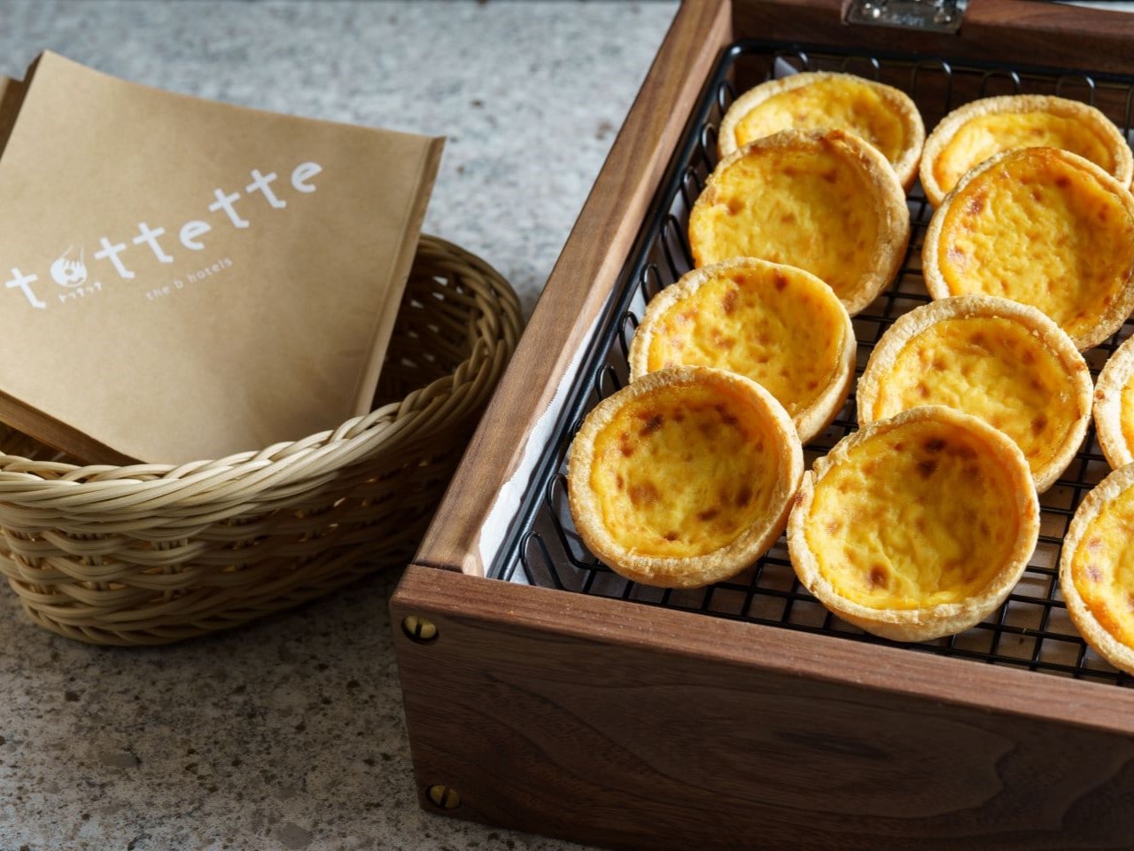 アイテム一例（エッグタルト）