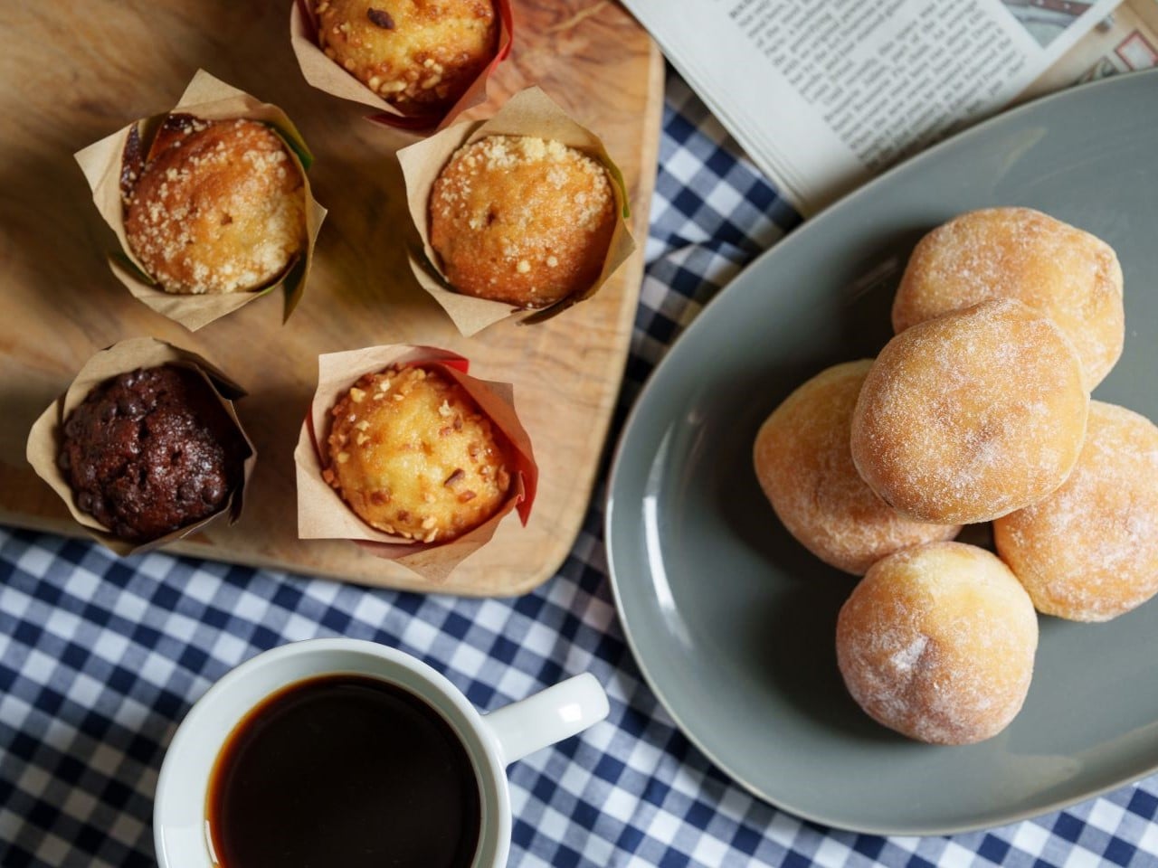 アイテム一例（ベニエ&マフィン）