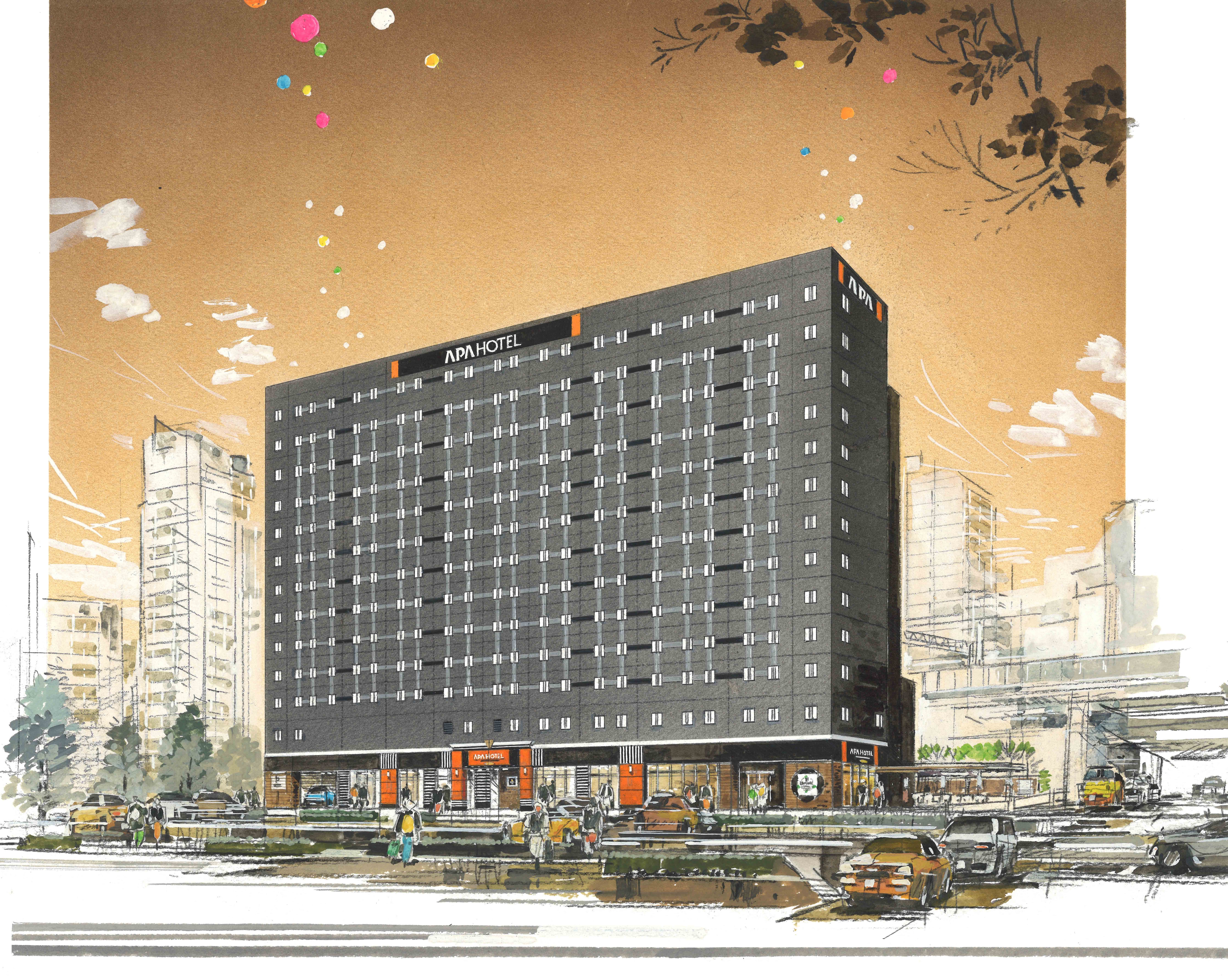 アパホテル〈さいたま新都心駅西〉2026年6月18日（木）開業予定