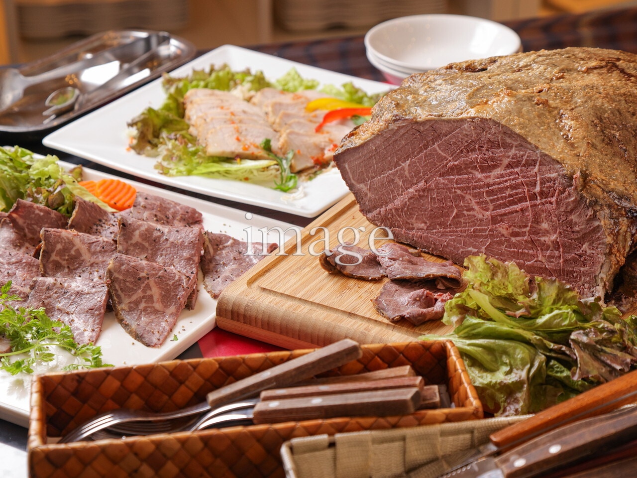朝食ビュッフェ（イメージ）