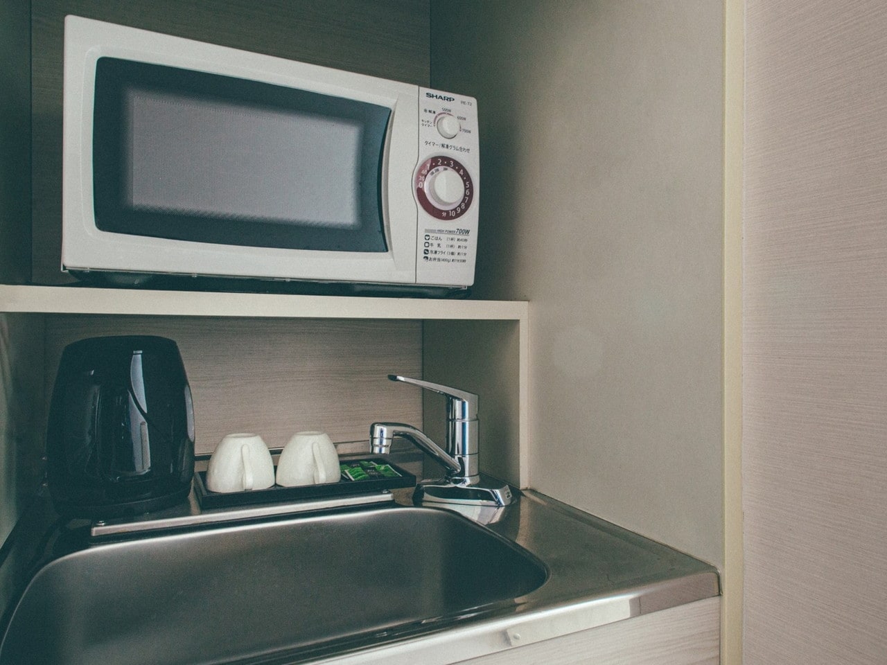 全室電子レンジ・シンク完備！