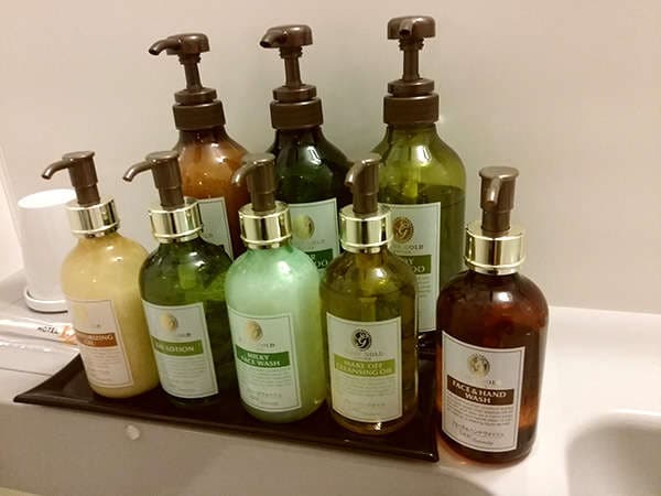 レディースルーム限定アメニティ