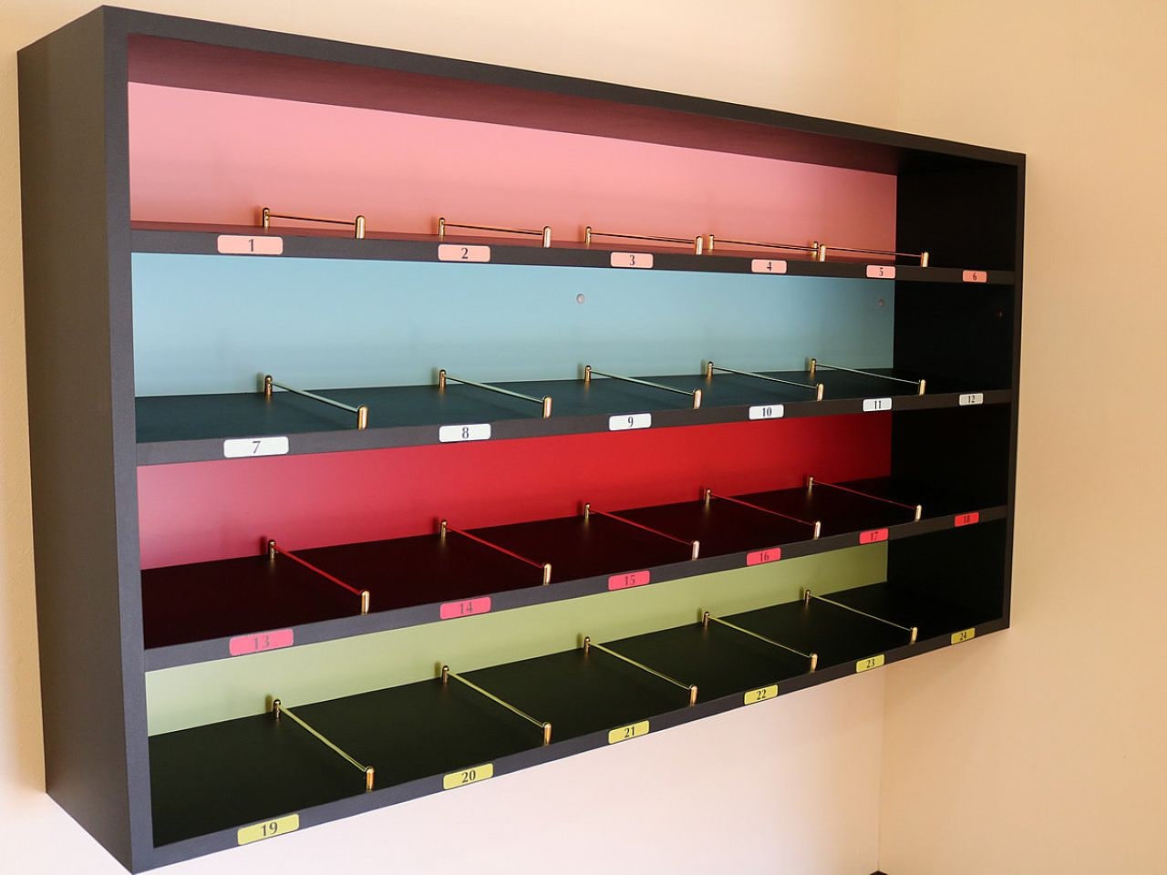 大浴場のスリッパ置き場