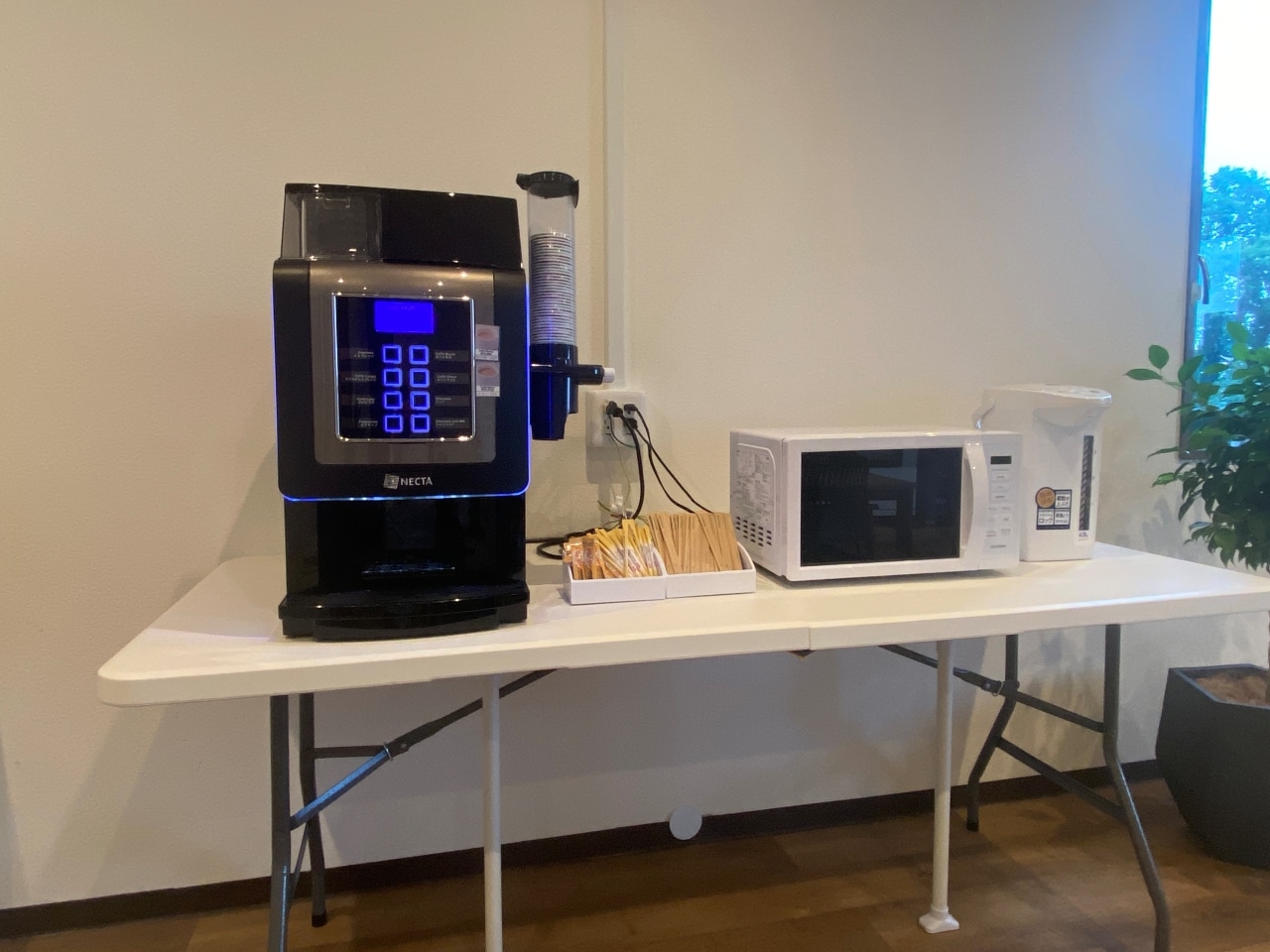 無料コーヒーサーバー