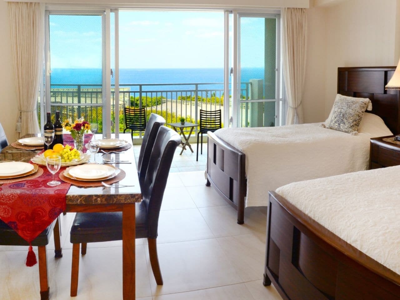 【オーシャンビュー】デラックス4ベッド（3～4名様）55平米