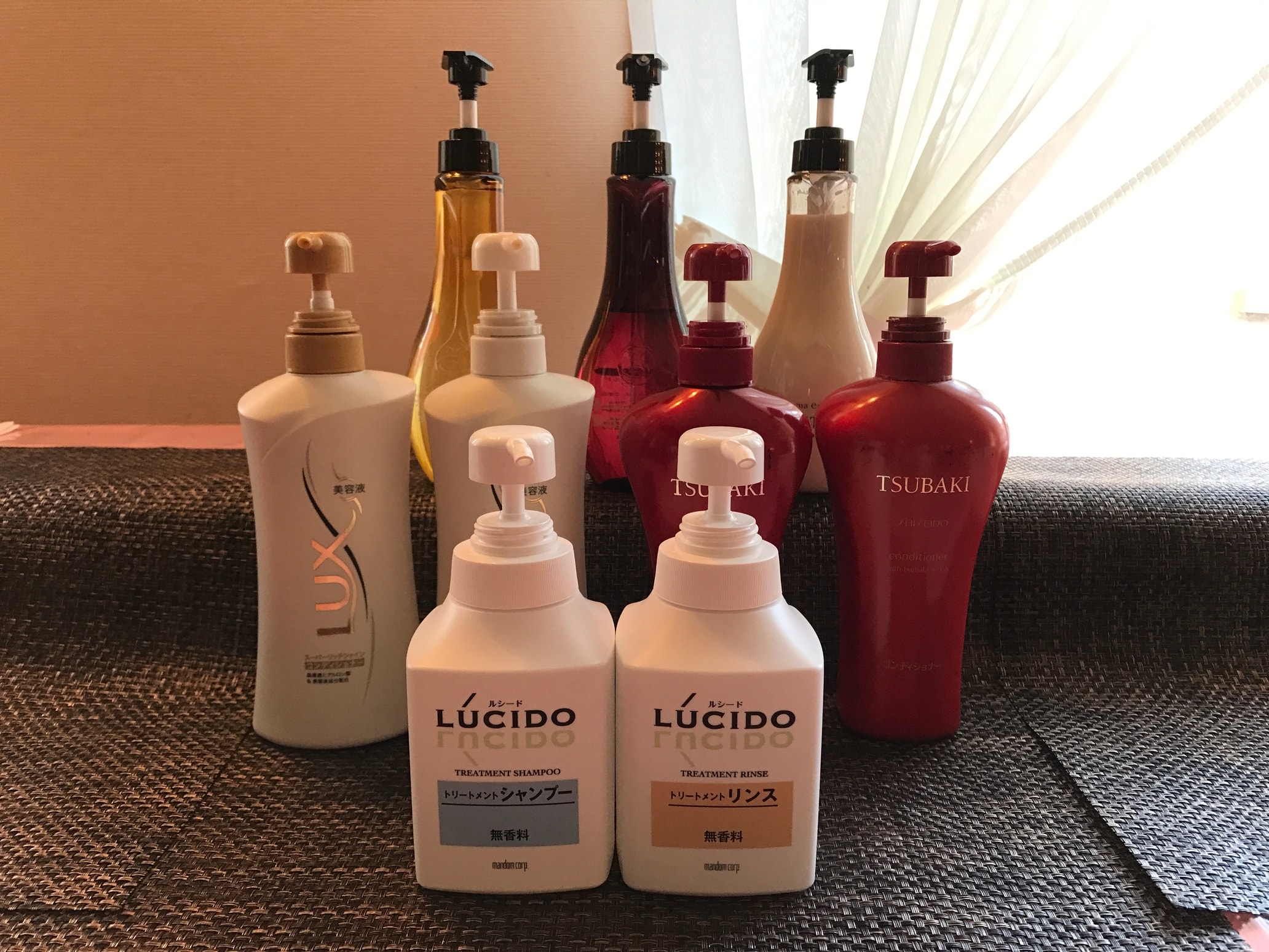 無料貸出シャンプー